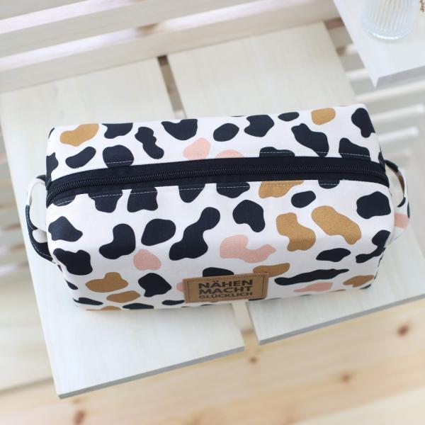 Nähset Boxybag 'Medium' - Leo inkl. Labelset 'Nähliebe'