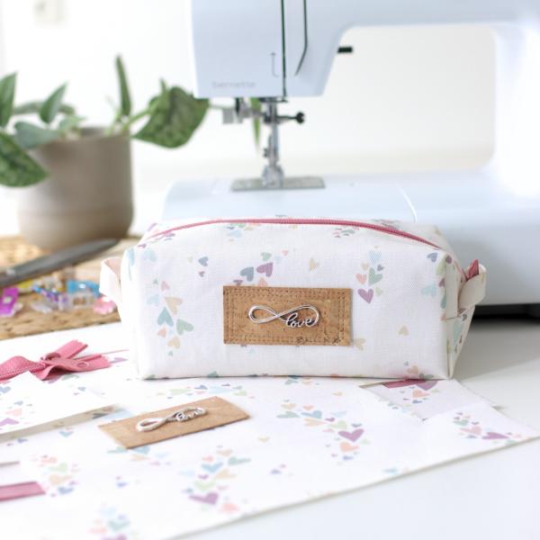 Preview: Nähset Boxybag 'Mini' - Pastellzauber