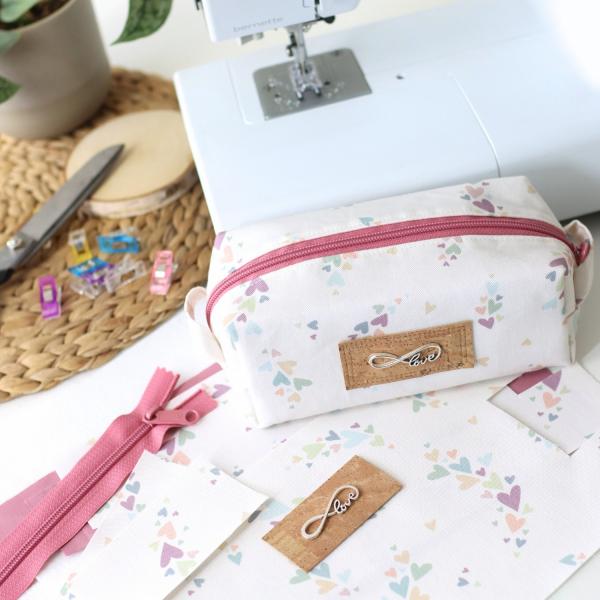 Preview: Nähset Boxybag 'Mini' - Pastellzauber