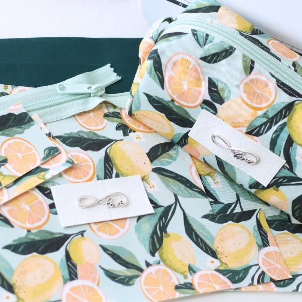 Preview: Nähset Boxybag 'Mini' - Sunny Lemon