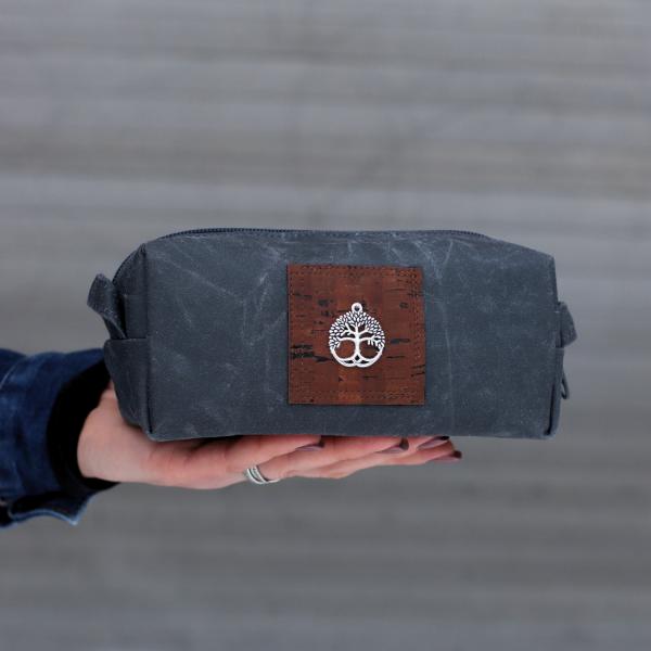 Preview: Nähset Boxybag 'Mini' - Waxed Dark