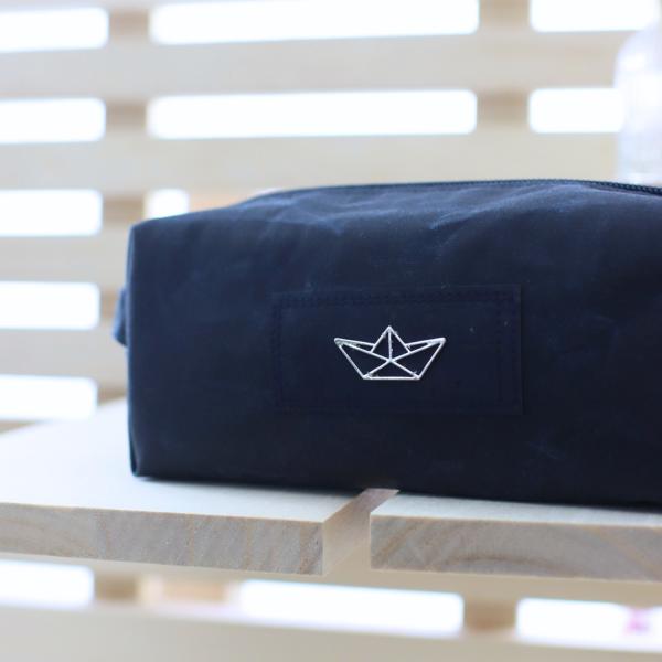 Nähset Boxybag 'Mini' - Waxed Ocean