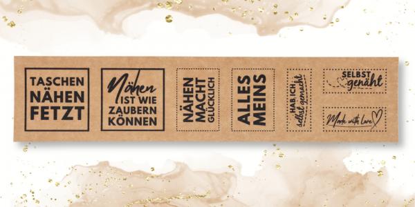 Labelset 'Nähliebe'