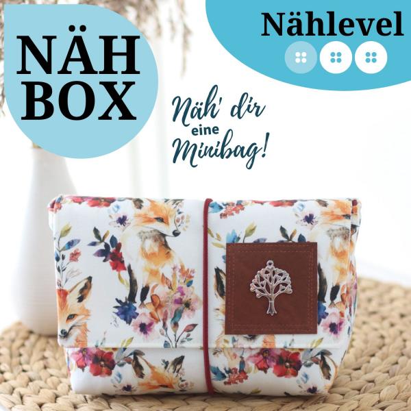 Nähset Minibag - Blütenfuchs