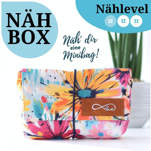 Nähset Minibag - Blumenkind