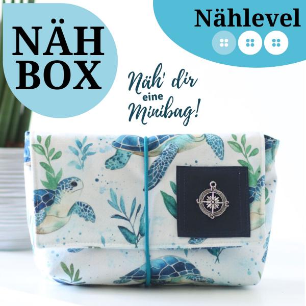 Nähset Minibag - Schildkröte