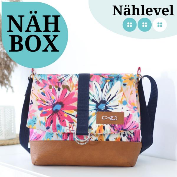 Nähset Tasche 'Katie' - Blumenkind
