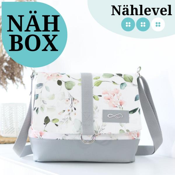 Nähset Tasche 'Katie' - Eukalyptus korall