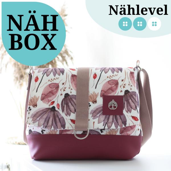 Nähset Tasche 'Katie' - Purple