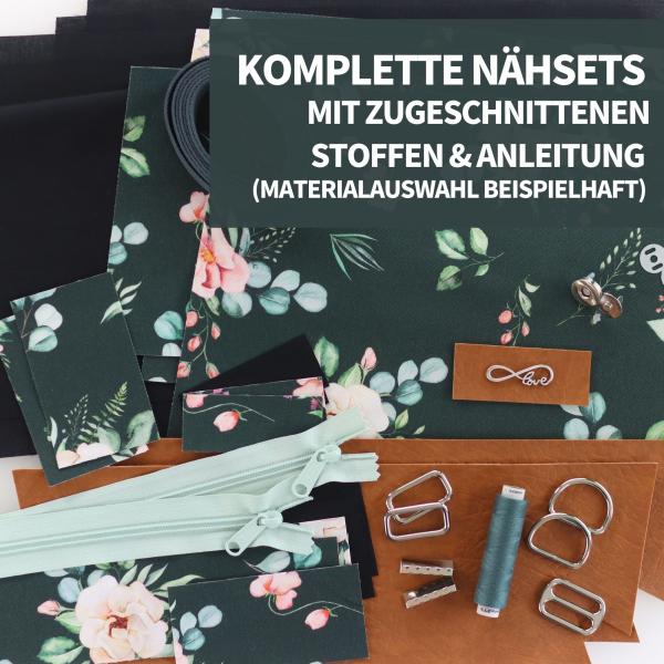 Nähset Tasche 'Katie' - Waxed Dark