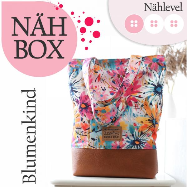 Nähset 'EMMA' - Blumenkind inkl. Labelset 'Fun'