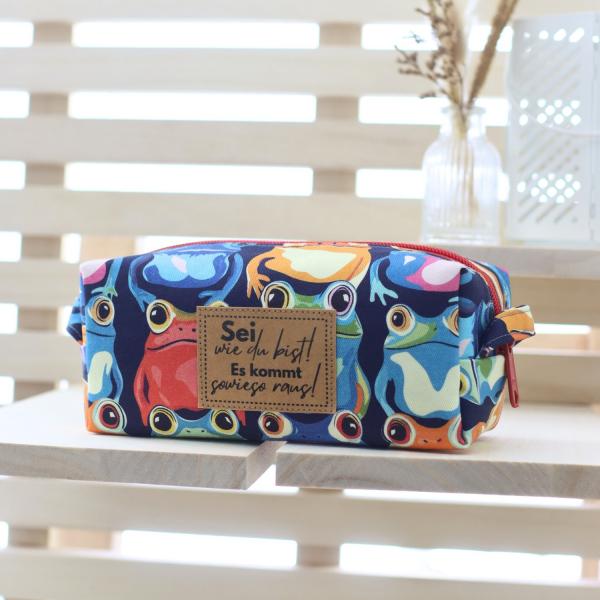 Preview: Nähset Boxybag 'Mini' - Froschkönig inkl. Labelset 'Crazy'