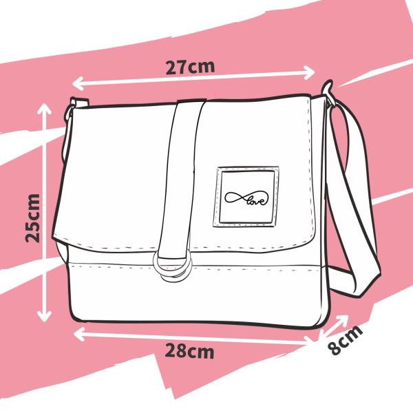 Nähset Tasche 'Katie' - Blumengarten