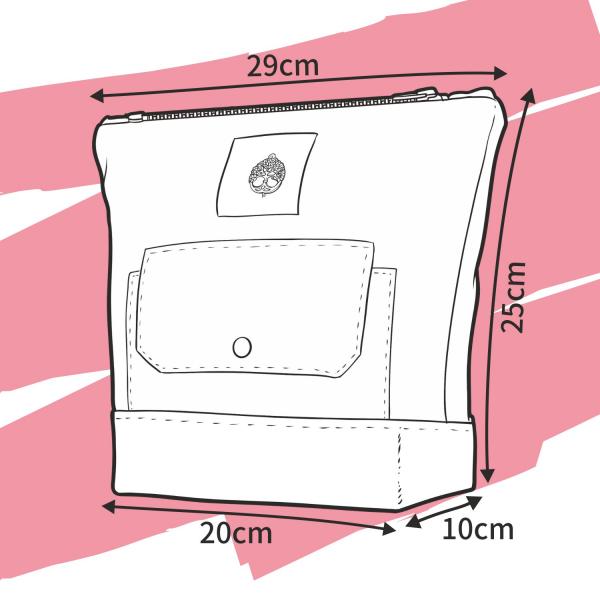 Nähbox große Kosmetiktasche - Schwäne