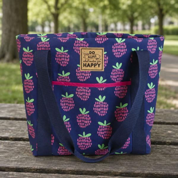 Preview: Tasche 'Leni' - Himbeere