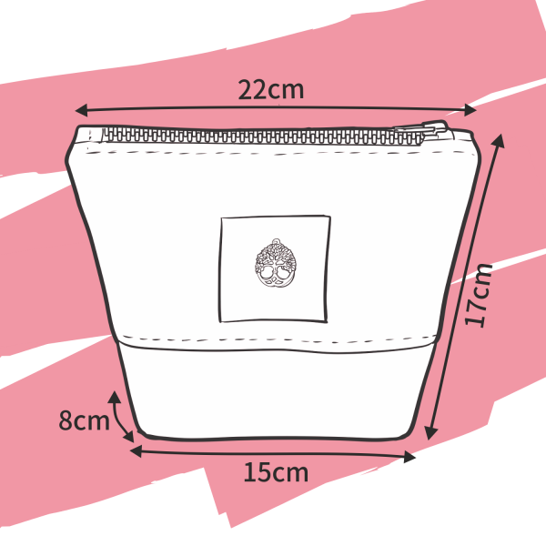 Freebook Smaragd Kosmetiktasche