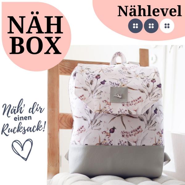 Nähbox Rucksack - Violet