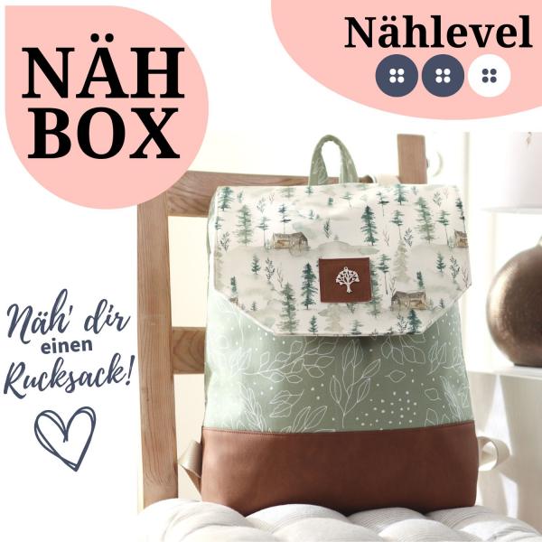 Nähbox Rucksack - Waldhäus'l