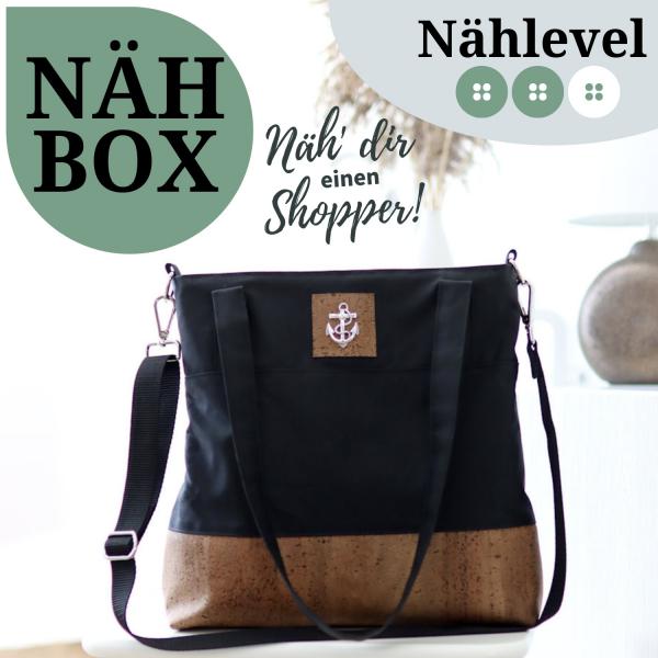 Nähbox Shopper - Waxed Anchor