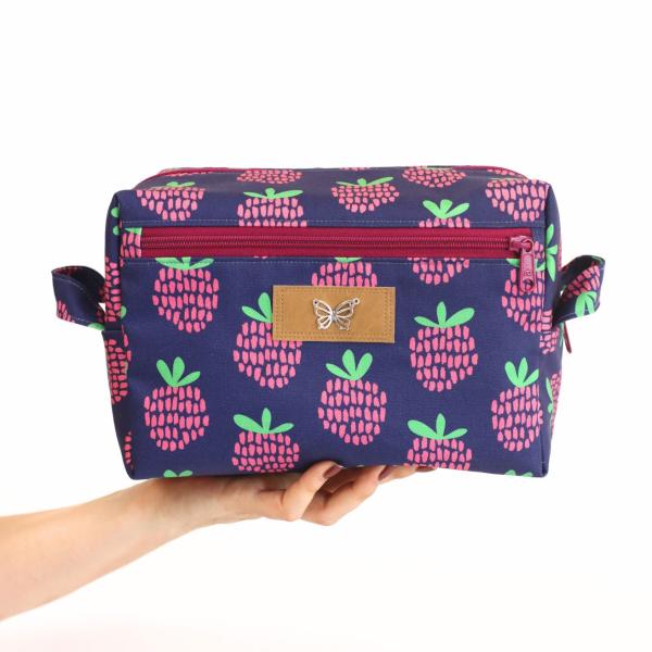 Nähset Boxybag 'Maxi' - Himbeere