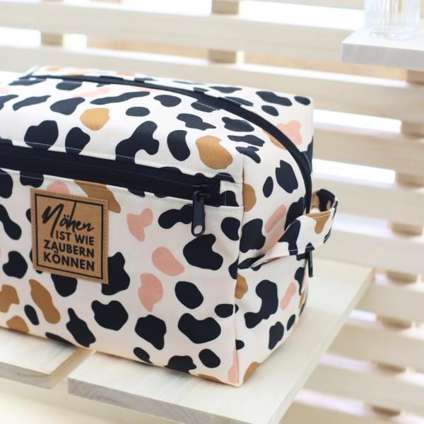 Nähset Boxybag 'Maxi' - Leo inkl. Labelset 'Nähliebe'