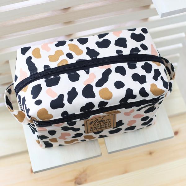 Nähset Boxybag 'Maxi' - Leo inkl. Labelset 'Nähliebe'