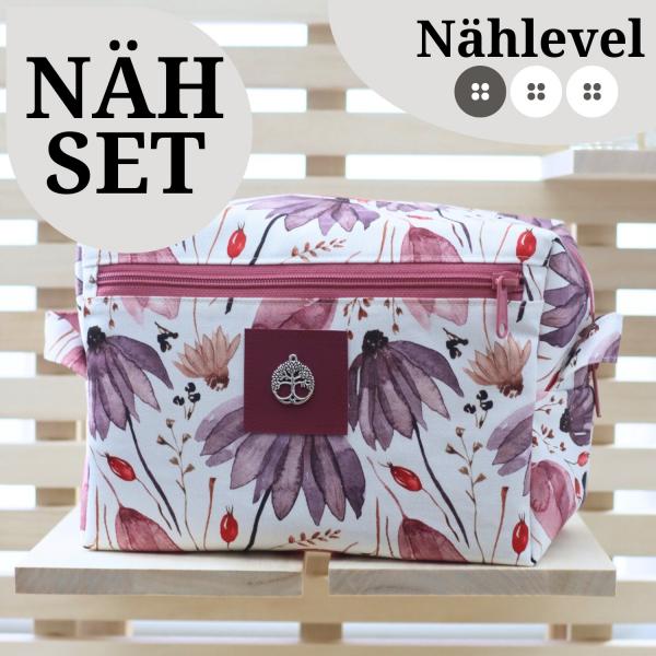 Nähset Boxybag 'Maxi' - Purple