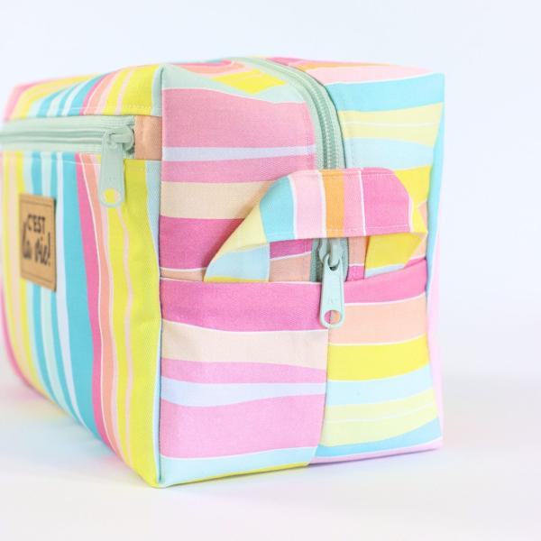 Nähset Boxybag 'Maxi' - Summerfeeling inkl. Labelset 'C'est la vie!'