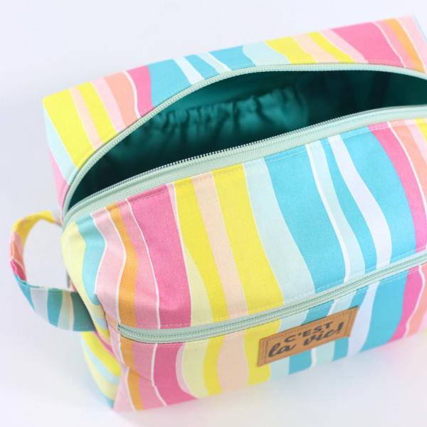 Nähset Boxybag 'Maxi' - Summerfeeling inkl. Labelset 'C'est la vie!'