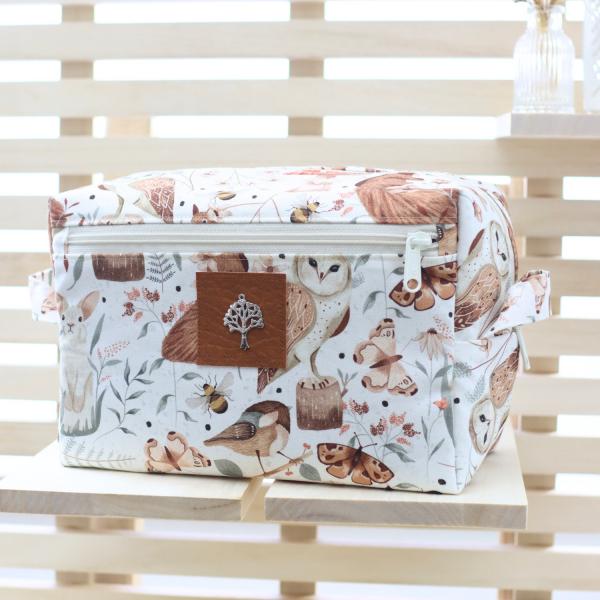 Preview: Nähset Boxybag 'Maxi' - Waldtiere