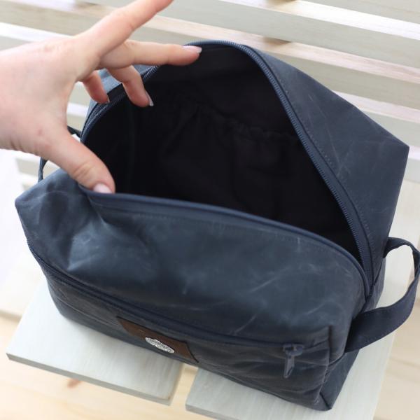 Nähset Boxybag 'Maxi' - Waxed Dark