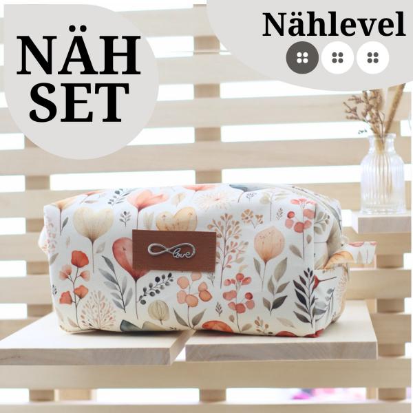 Nähset Boxybag 'Medium' - Herzallerliebst
