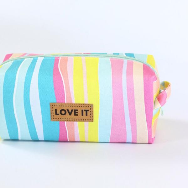 Nähset Boxybag 'Medium' - Summerfeeling inkl. Labelset 'C'est la vie!'