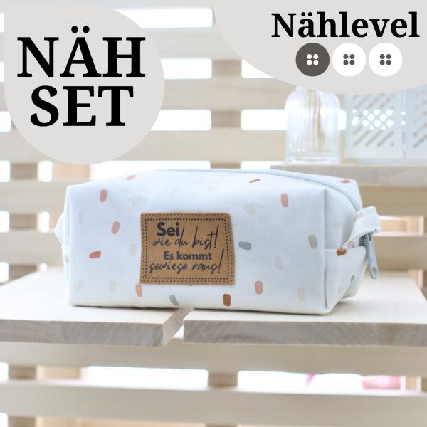 Nähset Boxybag 'Mini' - Konfetti inkl. Labelset 'Crazy'