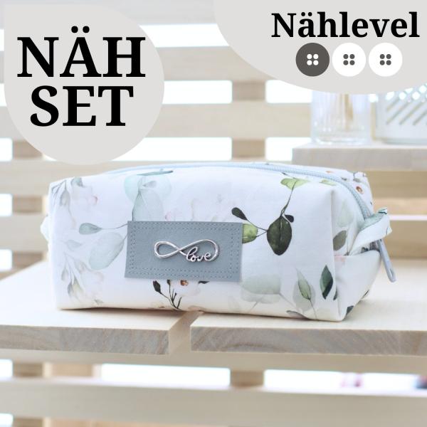 Nähset Boxybag 'Mini' - Eukalyptus korall