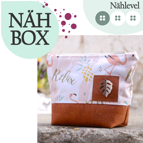 Nähbox Kosmetiktasche - Relax