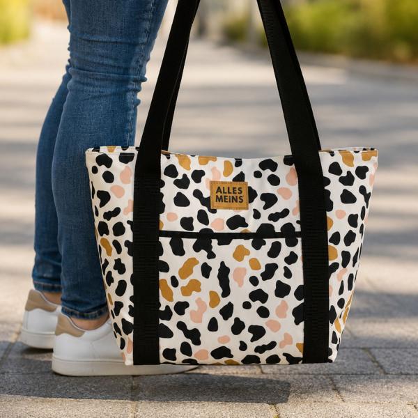 Preview: Nähset Tasche 'Leni' - Leo inkl. Labelset 'Nähliebe'