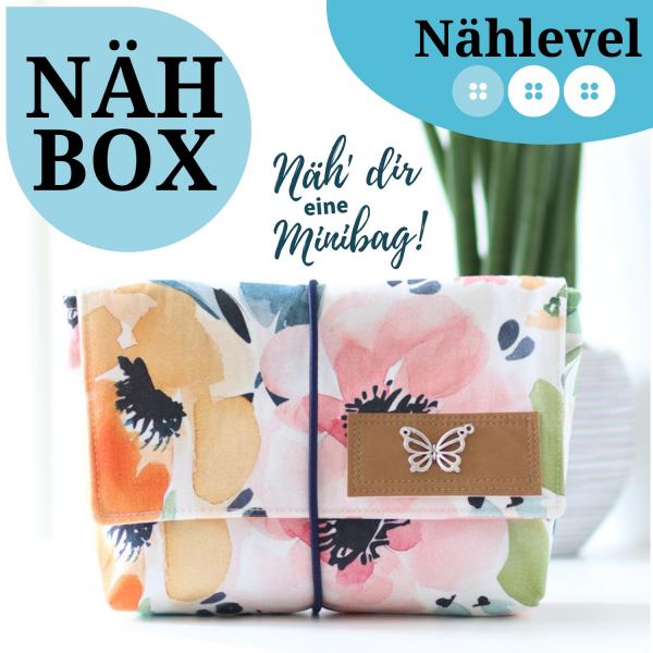 Nähset Minibag - Flowerpower