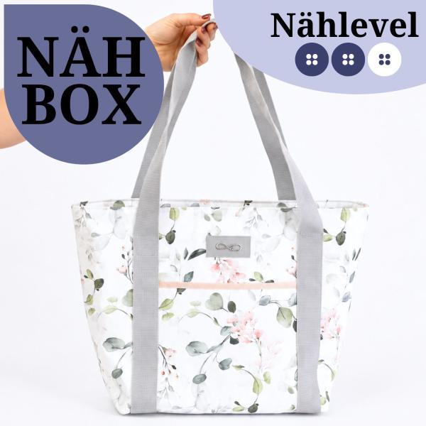 Nähset Tasche 'Leni' - Eukalyptus korall