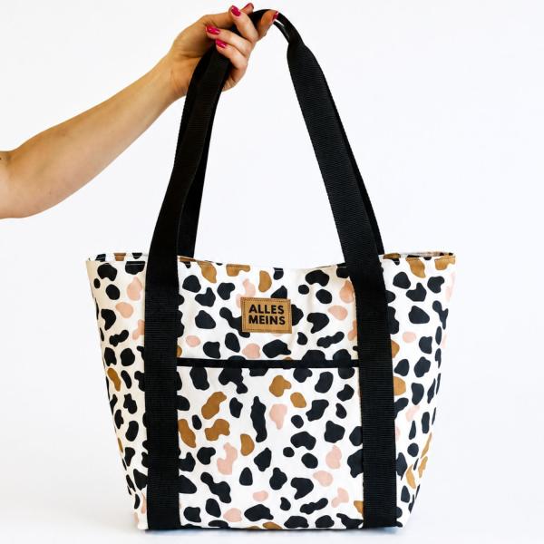 Preview: Nähset Tasche 'Leni' - Leo inkl. Labelset 'Nähliebe'