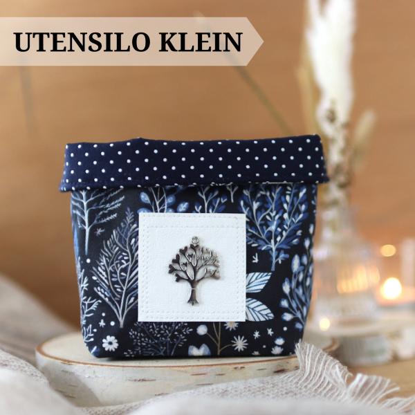 Nähset Utensilo groß & klein - Winterblumen