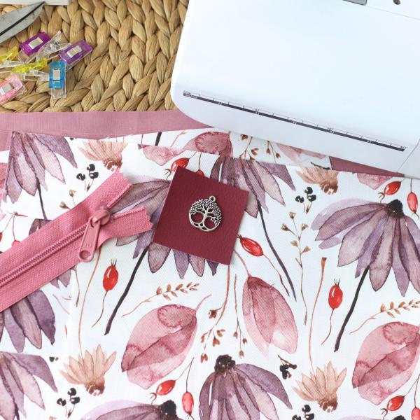 Preview: Nähset Boxybag 'Medium' - Purple