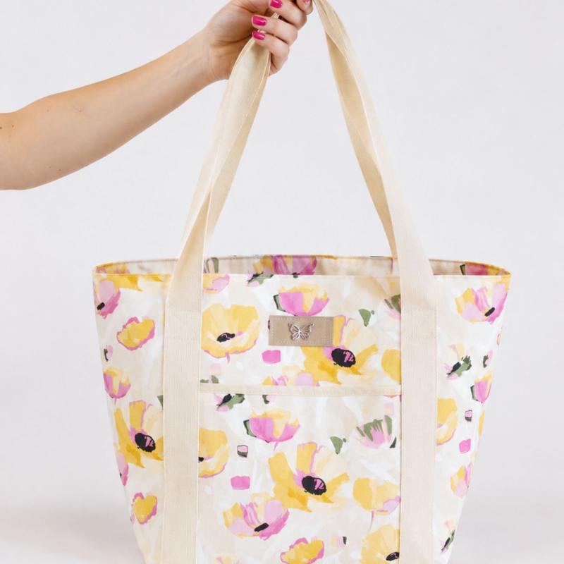 Nähset Tasche 'Leni' - Mohnblumen