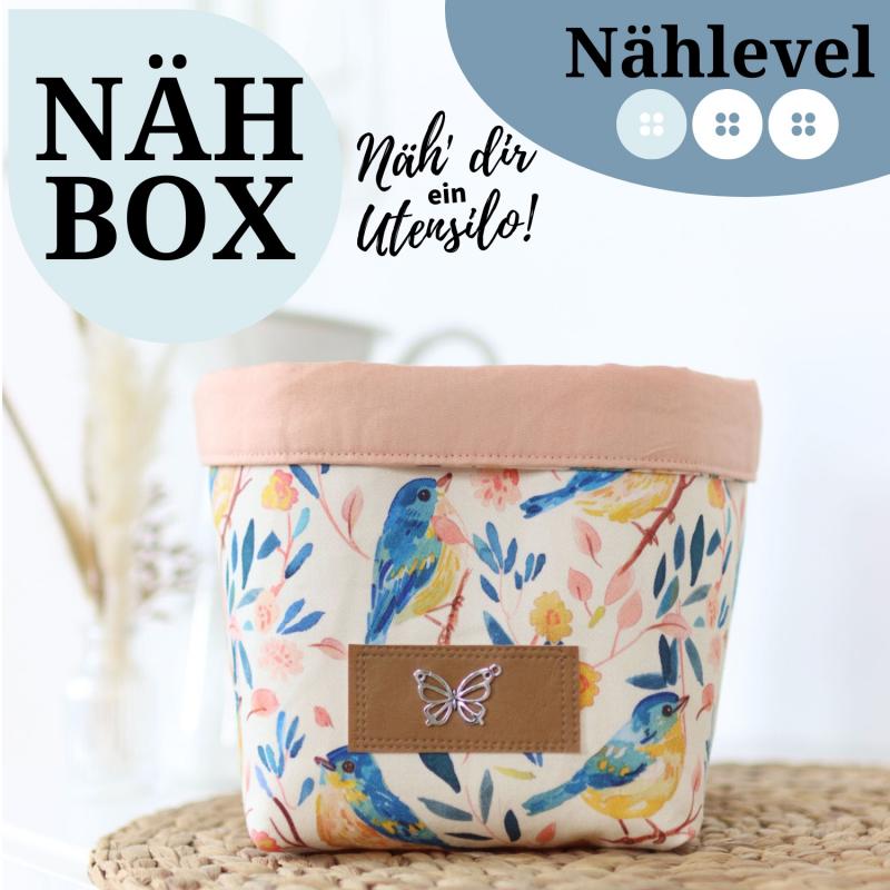 Nähset Utensilo groß - Vögelchen