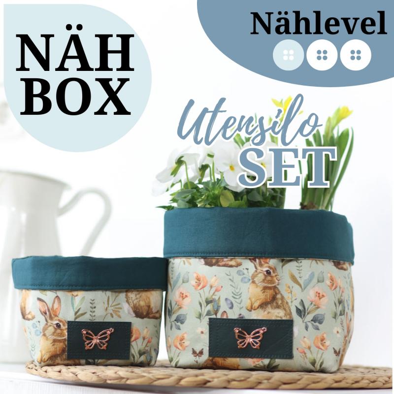 Nähset Utensilo groß & klein - Osterhase