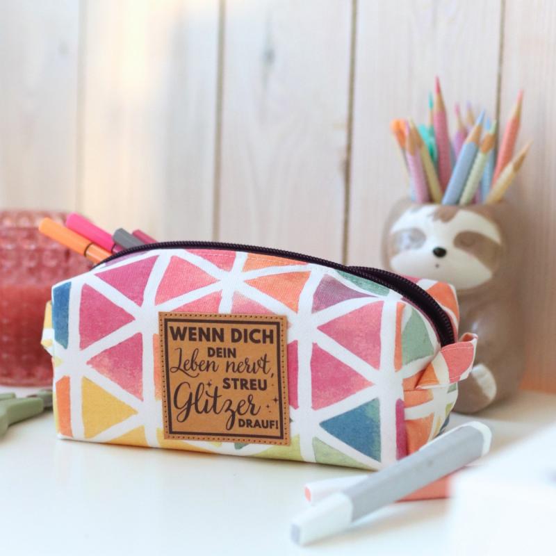 Nähset Boxybag 'Mini' - Geo inkl. Labelset 'C'est la vie!'