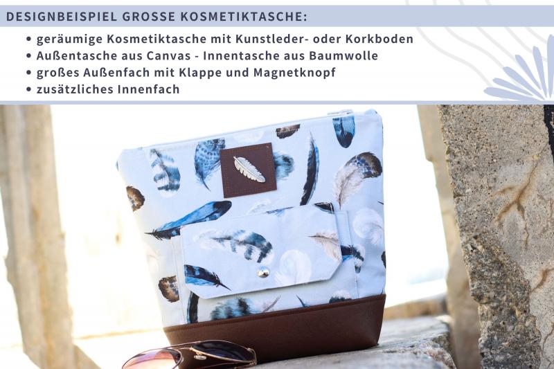 Nähbox große Kosmetiktasche - Summertime