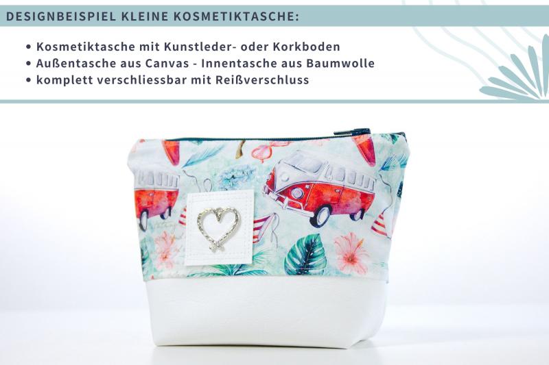 Nähbox Kosmetiktasche - Anchor & Flowers