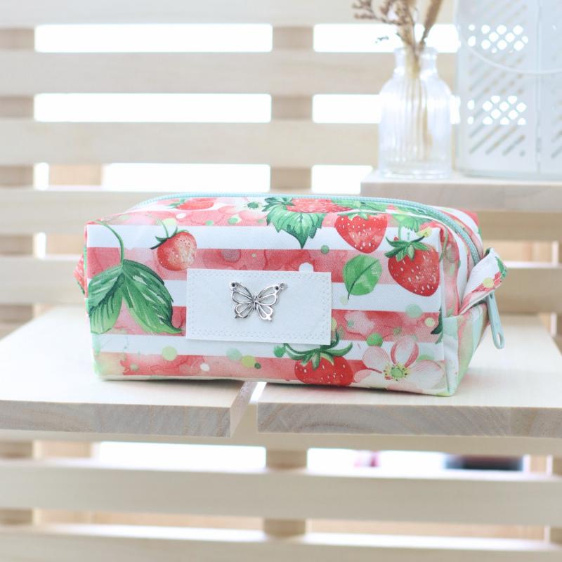 Nähset Boxybag 'Mini' - Erdbeere