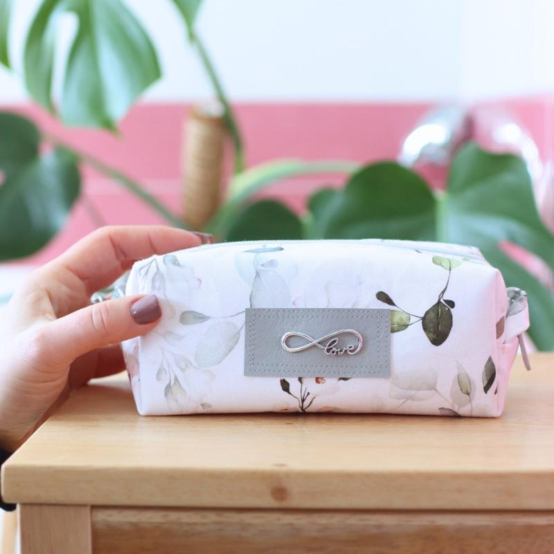 Nähset Boxybag 'Mini' - Eukalyptus korall